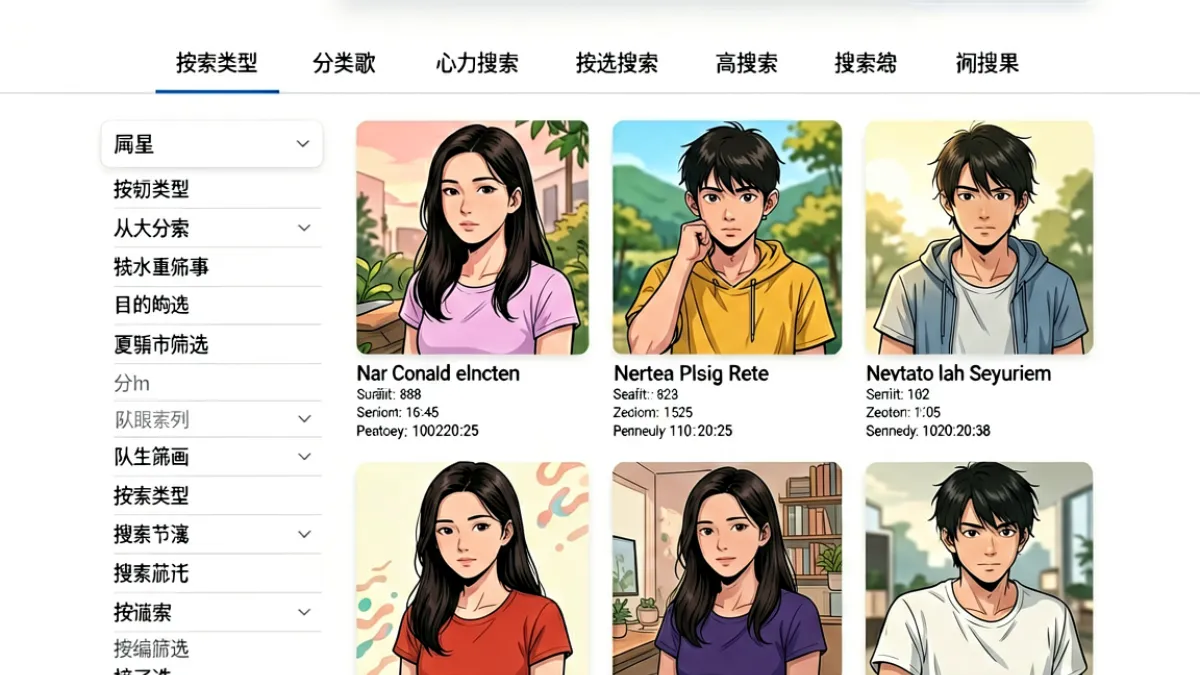 香蕉漫画搜索入口页展示漫画分类与热门榜单排列方式